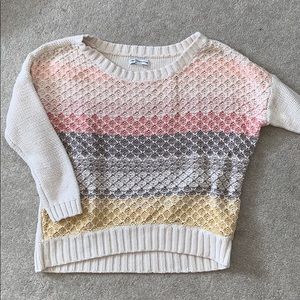 Easter color sweater